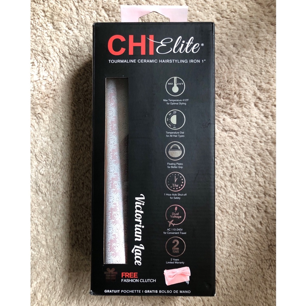 Chi Elite tourmaline ceramic hairstyling iron